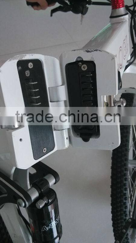 folding electric mountain bike