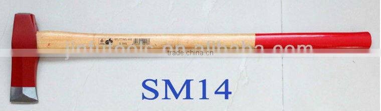 splitting mauls with wooden handle-SM14
