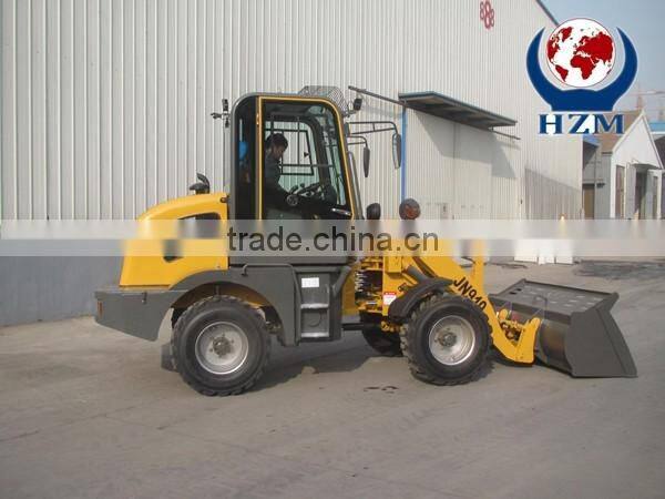 1t loader HZM 910 for sale with log grapple zl10