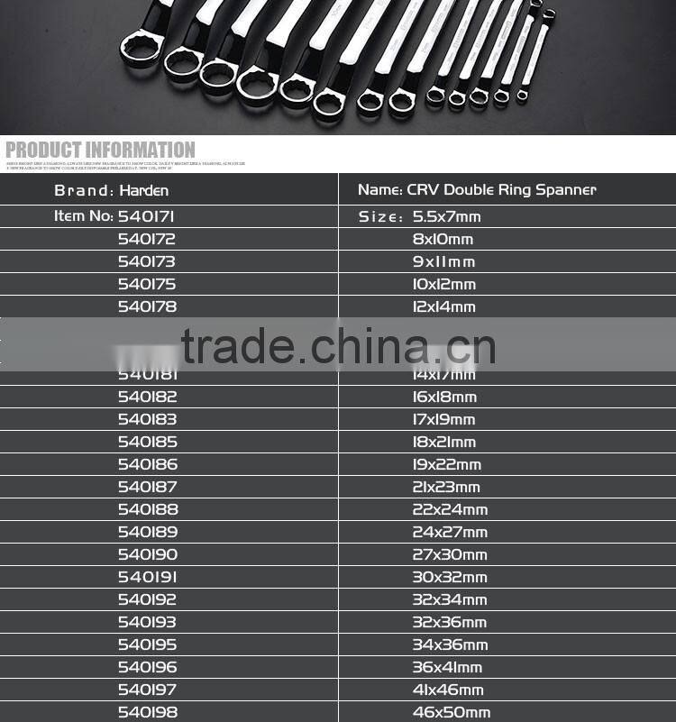 watch repair tool 16 pieces ring spanners Crv hardened spanner ring