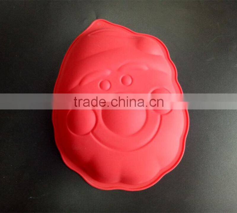 New design fashion wholesale cake decorating tools Santa claus silicone molds