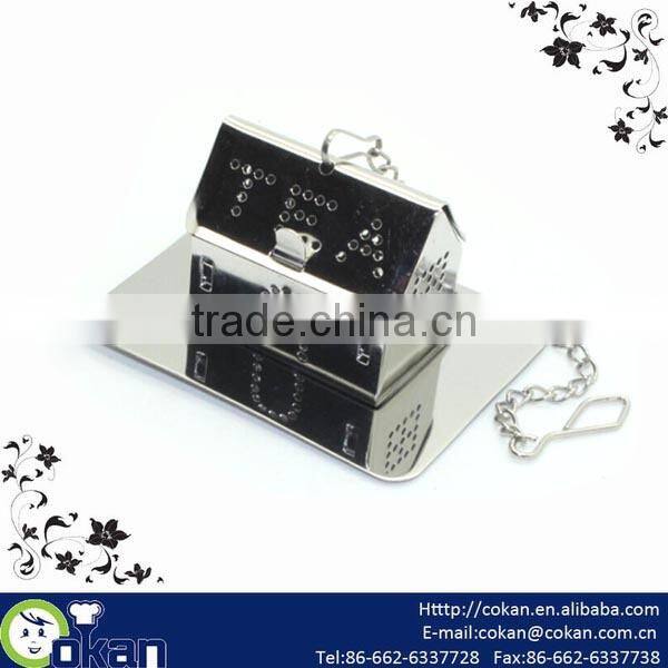 House Shape Stainless Steel Tea Infuser ,tea strainer CK-2187