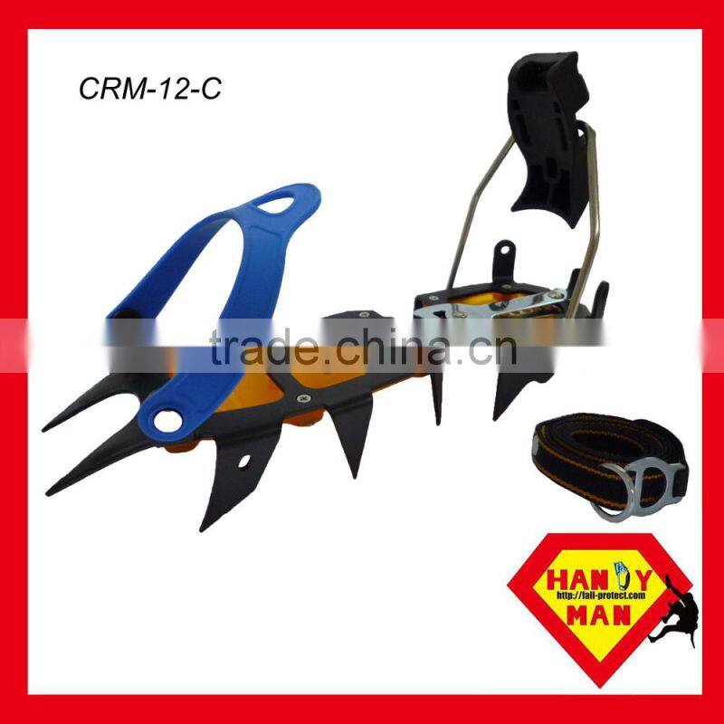 CRM-12-C 12 teeth combi version climbing snow shoe crampon