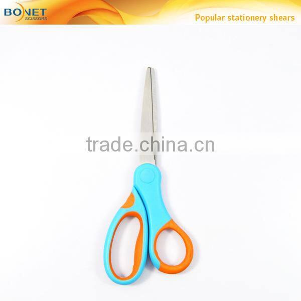 SST0013 6" free sample Economic Office & School plastic student scissors