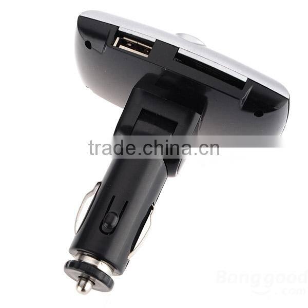 Bluetooth Car Kit FM Transmitter HandsFree Phone MP3 Player SD/MMC/USB + Remote Kit Car