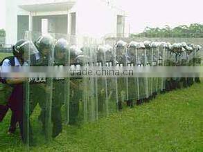 The PC Square Anti-riot shield Transparant shield