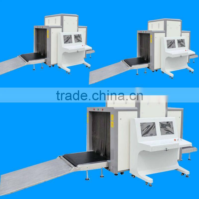 X-ray baggage inspection machine for large station or subway station