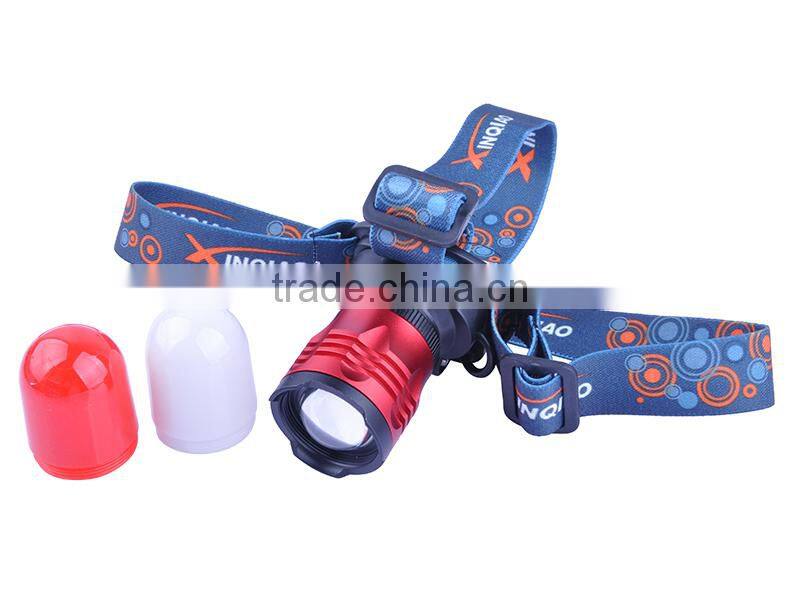 Newest FeiYing XQ80 XM-L T6 LED 1800Lm 3 Mode Rechargeable LED Headlamp Flashlight
