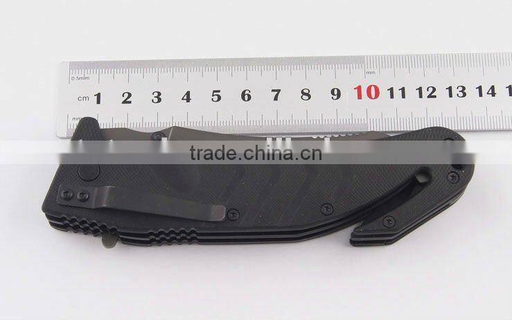 New design Multi functional stainless steel folding pocket strider knife PA42