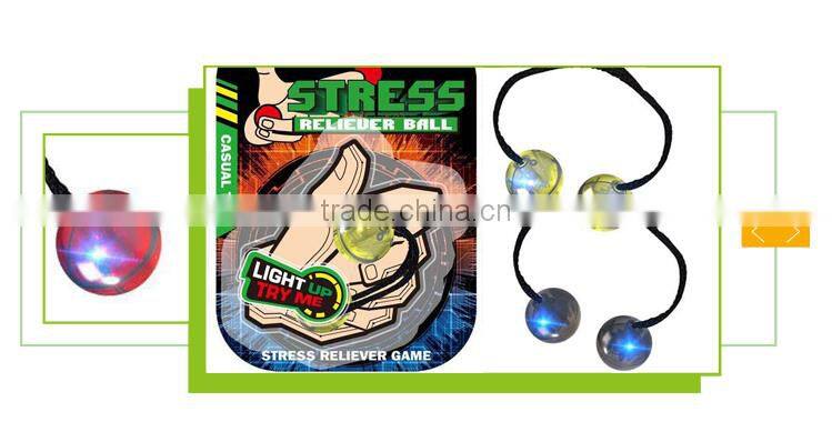 Hot selling light set children play finger toy ball magic yoyo