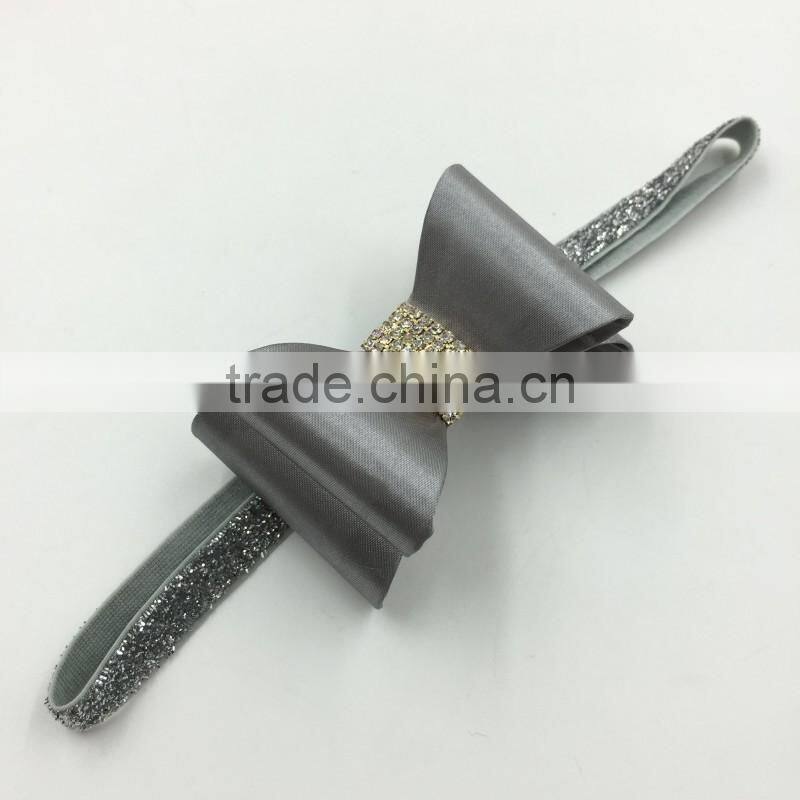 pvc flower plastic flower plastic bow flower headband