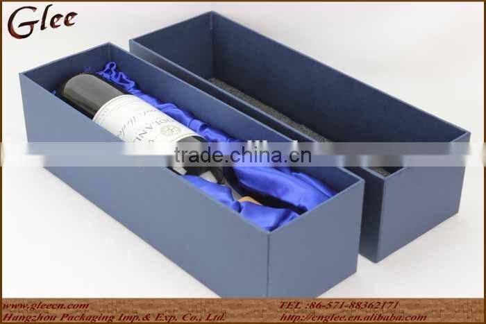 Decorative cardboard packaging boxes for wine