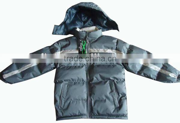 332 boys padding cotton jackets stock lot garments