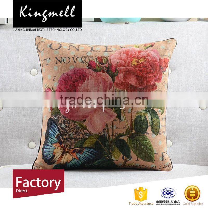 Digital print office cushion cover hot with factory price