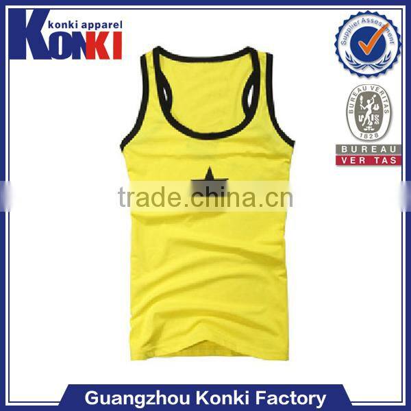 Best selling bright color sexy men tank top