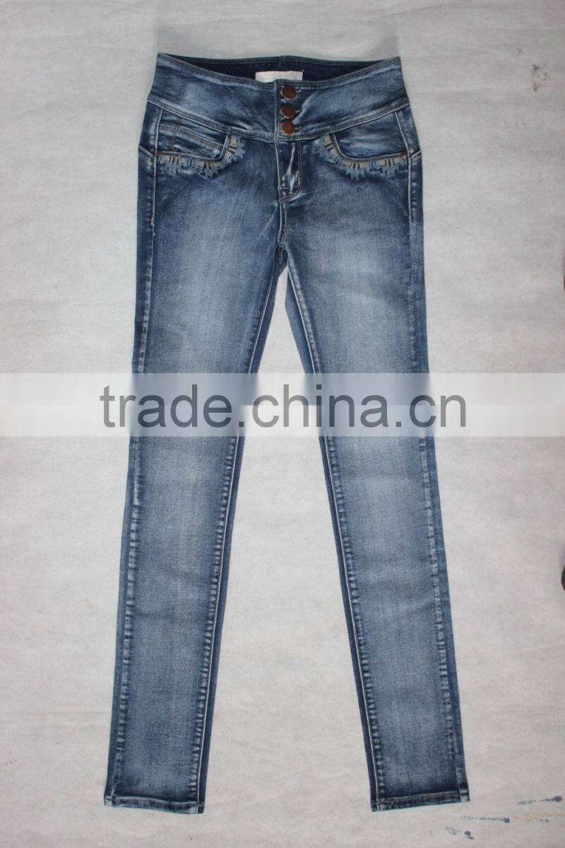 GZY blank denim jeans wholesale jeans mixed styles stocklots