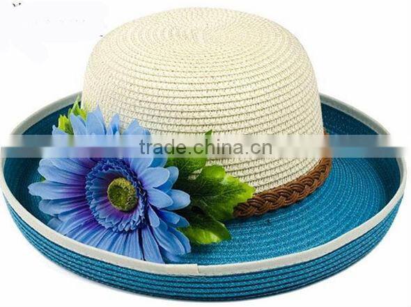 Cheap Straw Fashionable Fedora Hat,Fashion Straw Hat