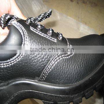split leather safety shoes/high ankle PU safety shoes boots/industrial safety shoes