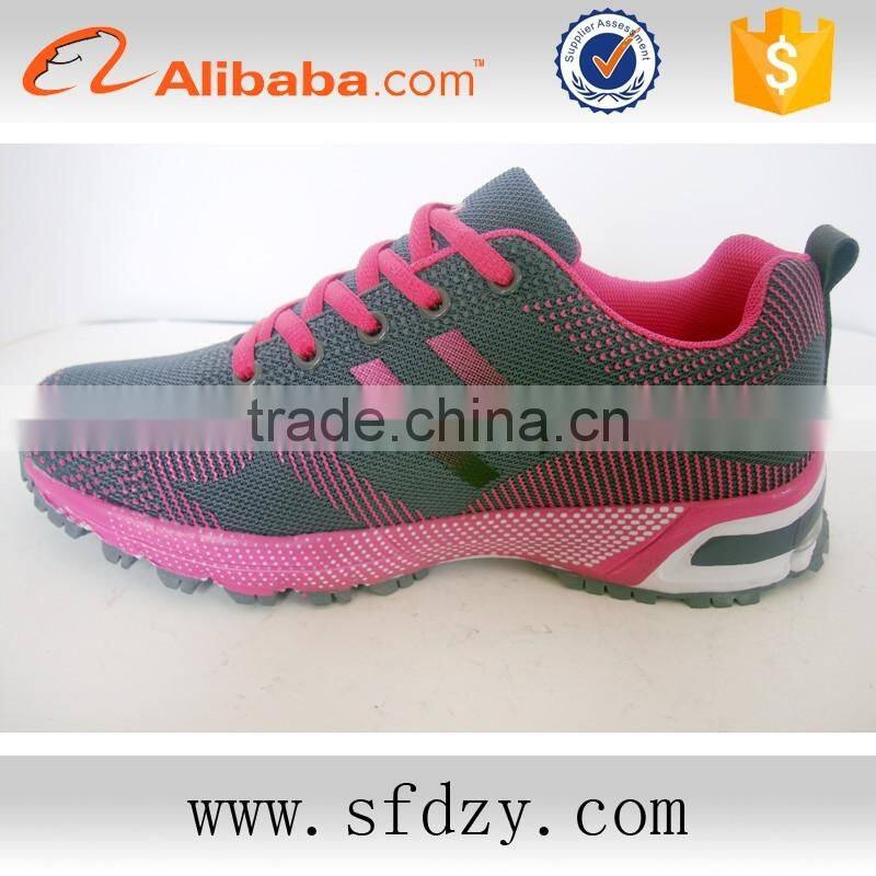 Newest ladies fashion athletic shoes women shoes 2016