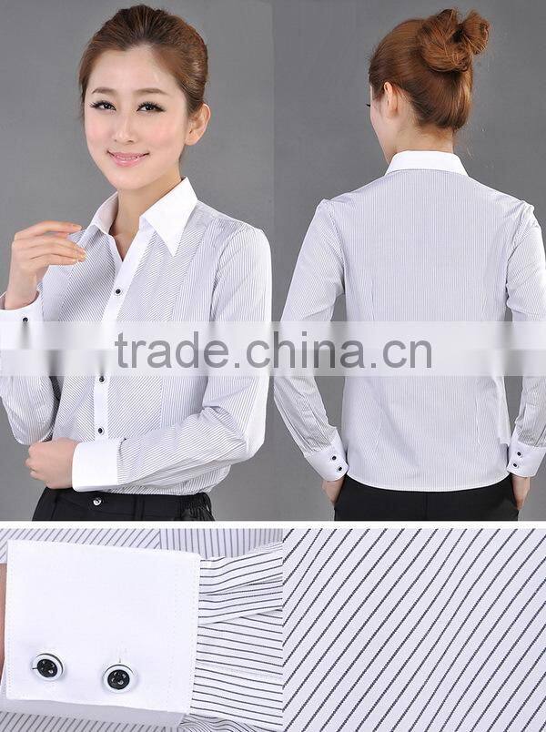 2016 WomanLatest Design Pink color Fashion Shirt