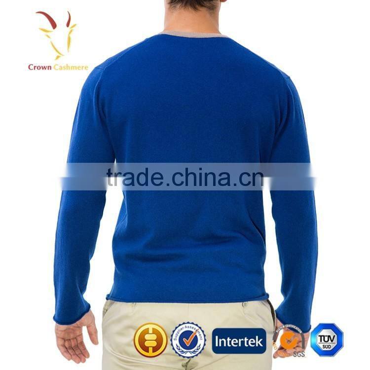 Handsome Mens Woolen Cheap Cashmere Thick Sweater