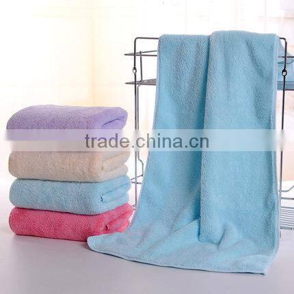 Super softy custom coral fleece face towel