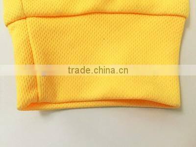 Hot sale custom printed polyester safety hi vis micro mesh heat-applied tape reflective polo shirt