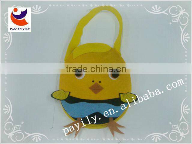 High quality felt material easter bag/easter egg/easter decoration