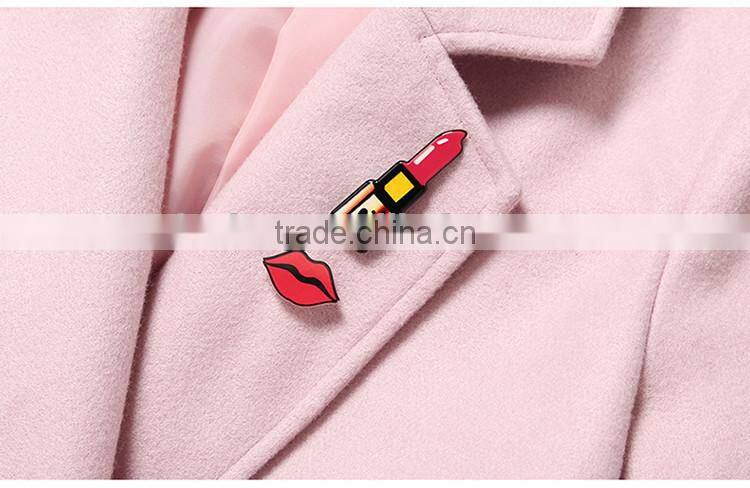 2017 latest designs wholesale lady formal long spring korean women coat