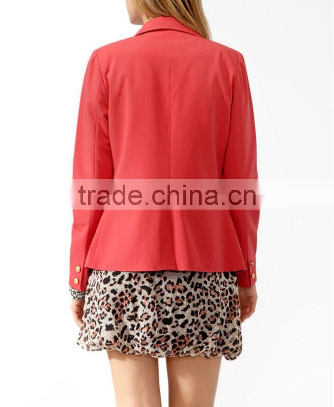 Women's Notched Lapel Blazer