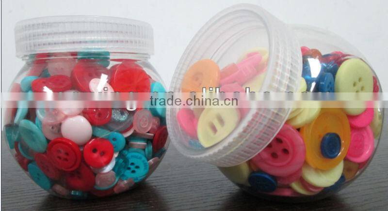 D&D Assorted colors multi-display ways decorative bulk buttons