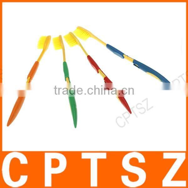 4Pcs Toothbrush Soft Synthetic Resin Bristle Brush Set for Adults