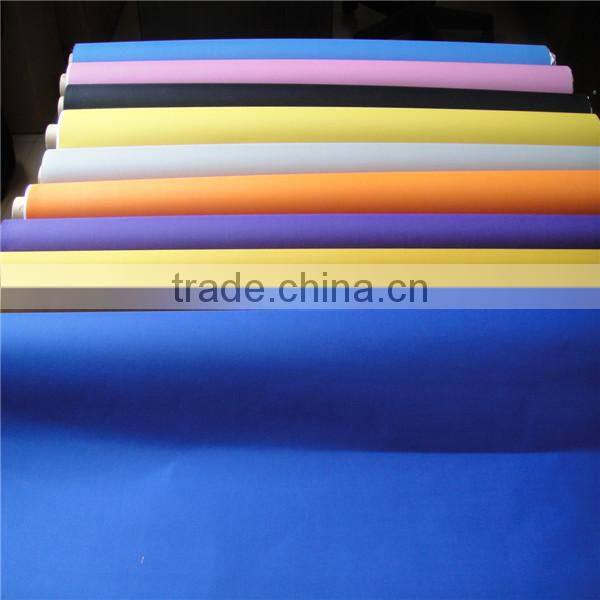 Album paper backed packaging fabric, cheap fabric, knit fabric for book or object binding