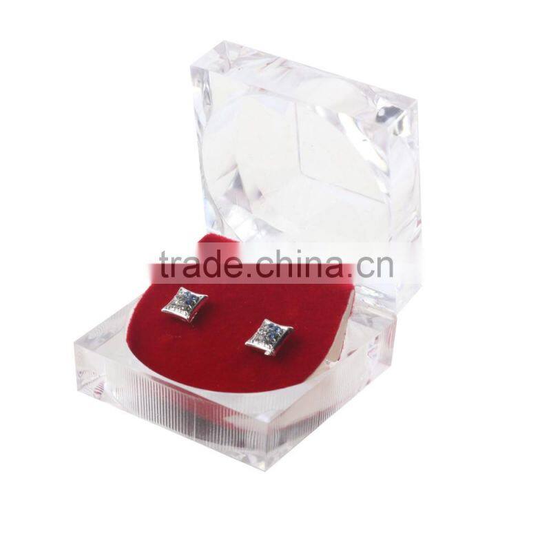 Customized New 2016 Latest Fashion 925 Sterling Silver Diamond Hiphop Earring For Young Women Wholesale