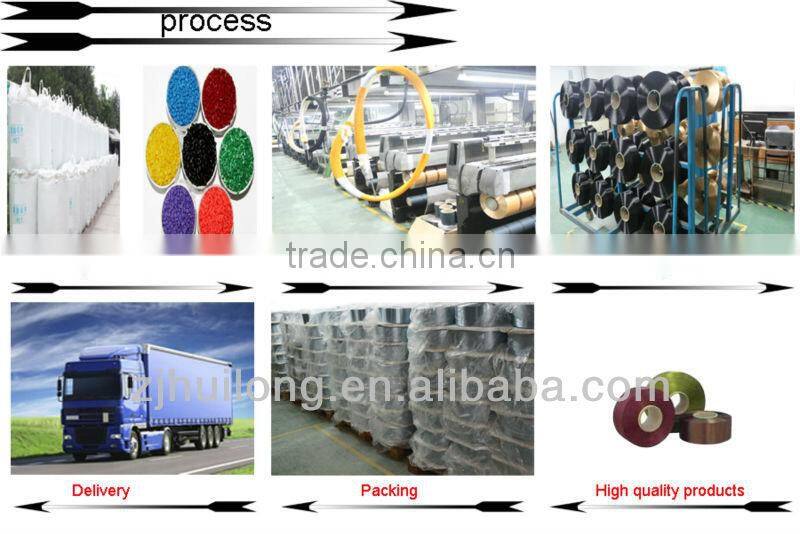 dope dyed trilobal bright polyester yarn POY