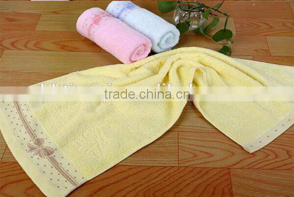 Hot sale China cotton100% jacquard face towel