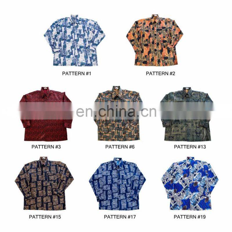 Thai Silk Mens Patterned Shirts/Casual Paisley Vintage Hawaiian