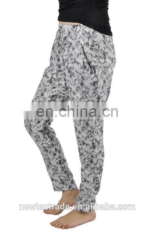 2015 spring and summer women cotton printed loung pants