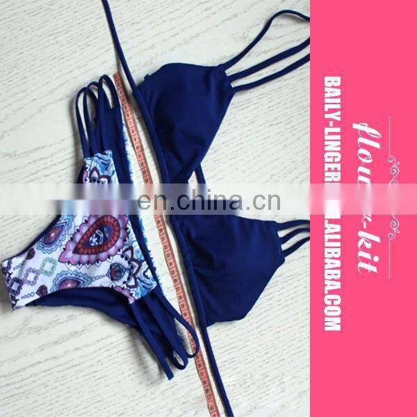 Sexy Fashion Halter Neck Top Bikini Set Swimwear