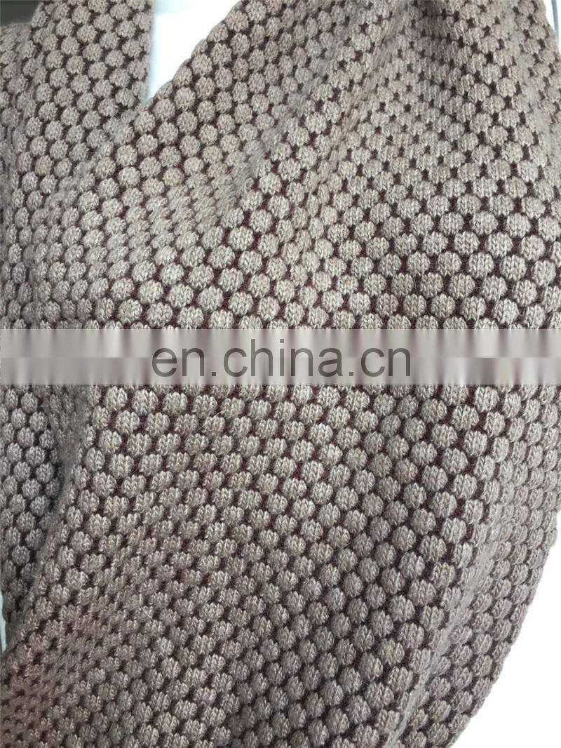 New Design Wool Unisex Plain Knit Hats High Quality Wool Scarf Hat and Scarf Knitting Machine