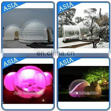 Exhibition Show Christmas Inflatable Snow Globes Outdoors 3m Diameter, Inflatable Christmas Snow Globe for Advertising
