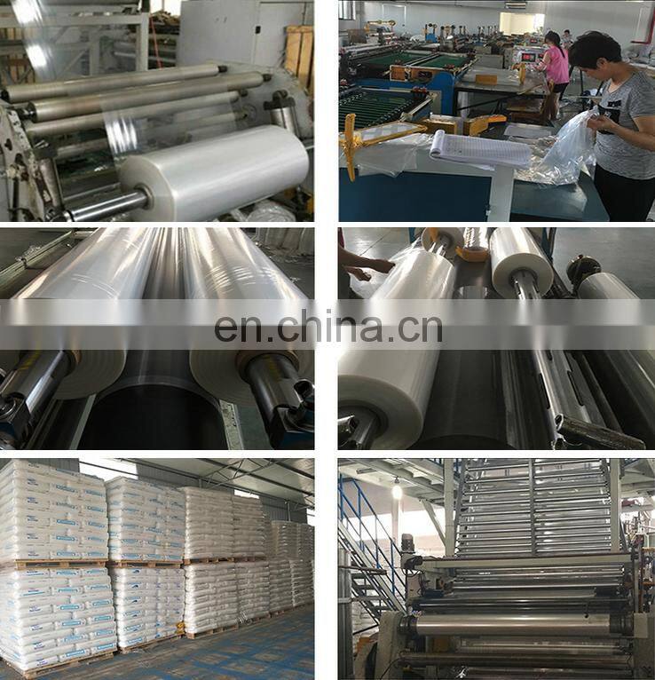 Automatic packing transparent POF food packaging plastic roll film for cola/sprite/beverage packaging