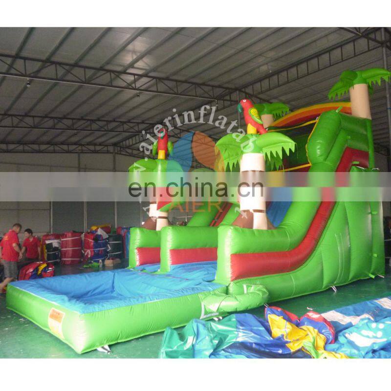 2017 hot sale jungle water slide,water park slide for sale