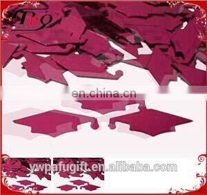 shiny metallic gold graduate confetti