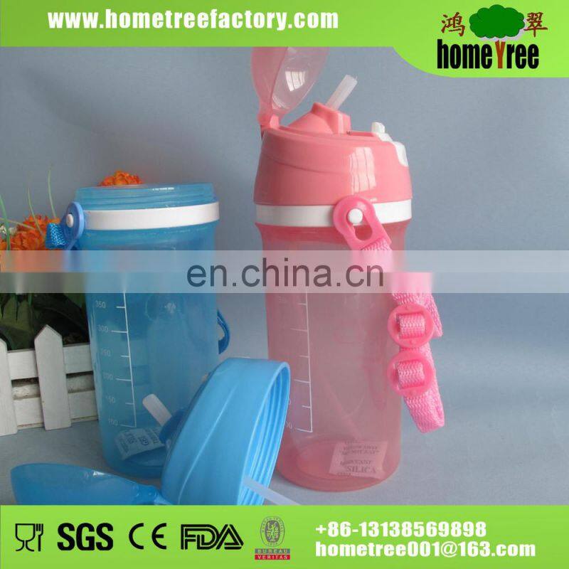 500ml Children Plastic Water Bottle Spout Cap Push Pull