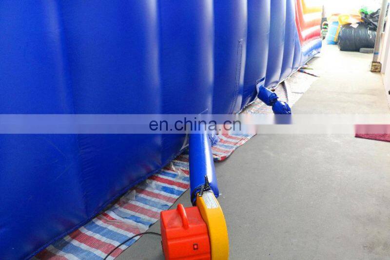 Customized large outdoor water park equipment price giant inflatable pool slide for adult with EN15649