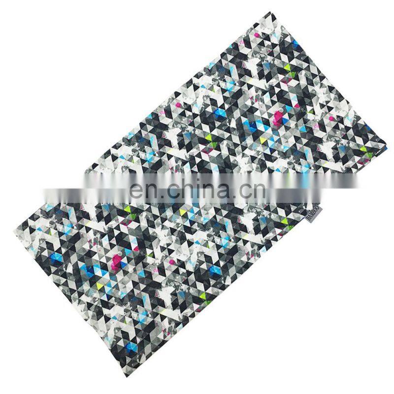 Popular Lattice Cool Gradient Color Hair Wrap Bandana