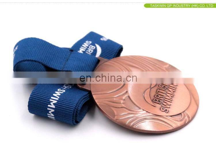 Custom Metal Different Types Sports Award Metal Medal/Swimming metal medal