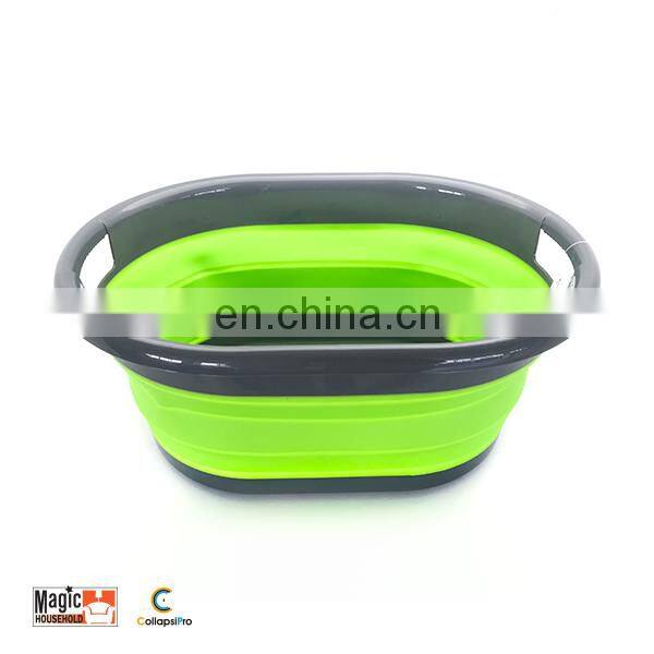 Collapsible Plastic Laundry basket storage container