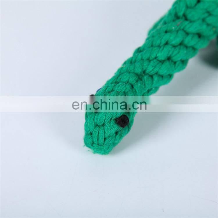 Bite resistant dinosaur style golden retriever big dog rope pet dog toy